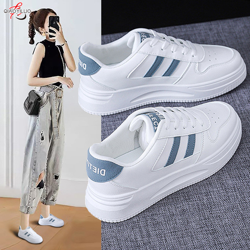 QiaoYiLuo Women's Thin Breathable Flat Casual Shoes