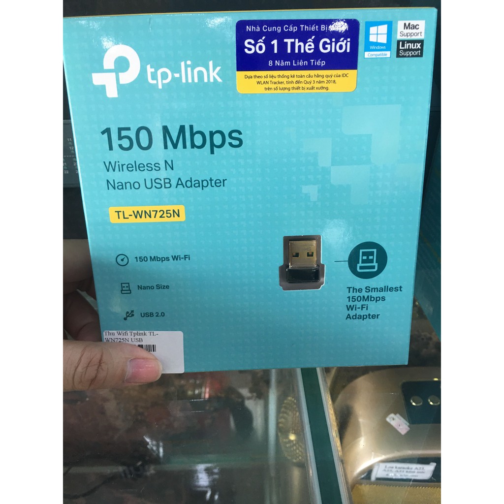 Thu wifi tplink tl-wn725n usb