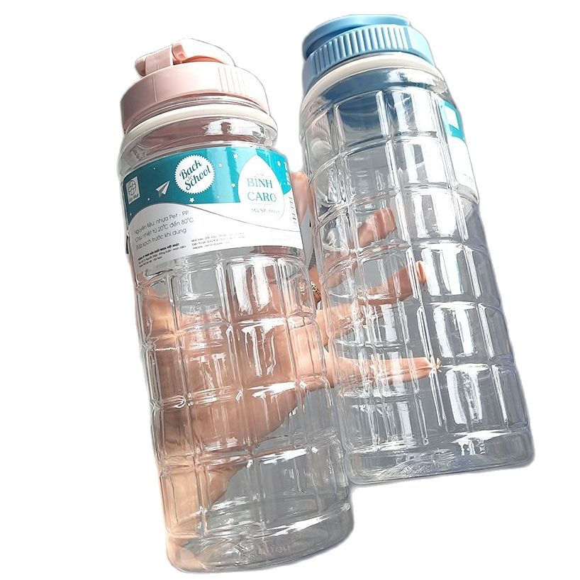 Bình nước caro học sinh việt nhật 750ml