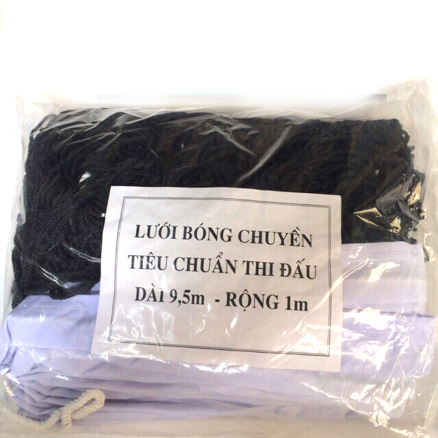 Lưới bóng chuyền loại Dù 9.5mx1m mắt lưới 100mm
