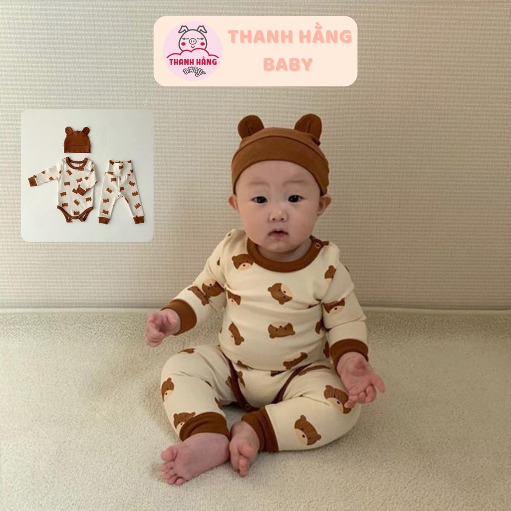 Set Body Cho Bé Body Cho Bé Trai Bé Gái Thanh Hằng Baby Từ 5 Đến 13 Kg