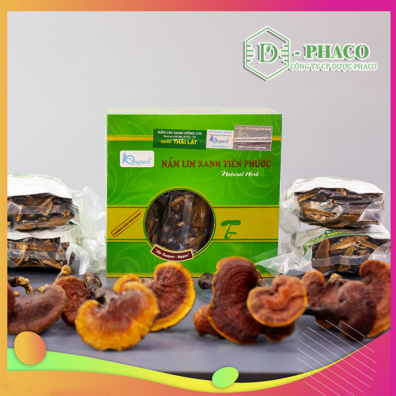 Nấm Lim Xanh thái lát 500 gram