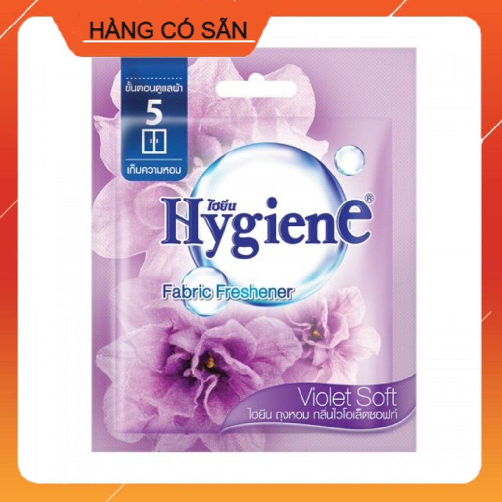 [HCM]Hàng Chuẩn Thái - Túi Thơm Hygiene Thái Lan - bảo vệ và giữ mùi thơm quần áo (Màu Tím)