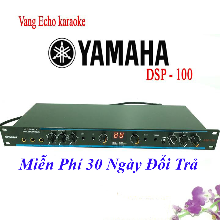 Vang cơ karaoke hay-vang hát karaoke YAMAHA dsp-100  tặng cặp dây kết nối. bảo hành 12 tháng