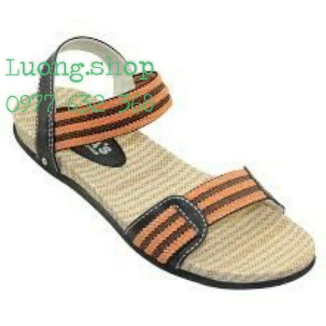 ♀  Sandal bitas SYN62 đen cam (size 36-39)