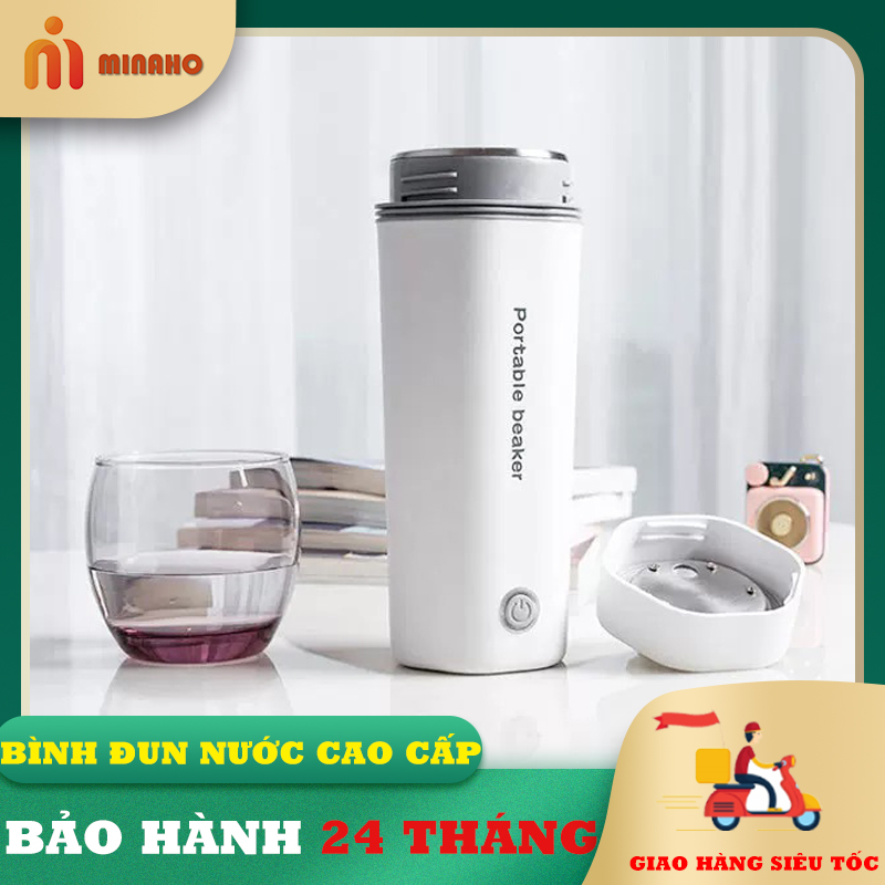 Bình đun nước du dịch cao cấp siêu tốc Minaho 450 ml - Ấm siêu tốc an toàn diện dụng