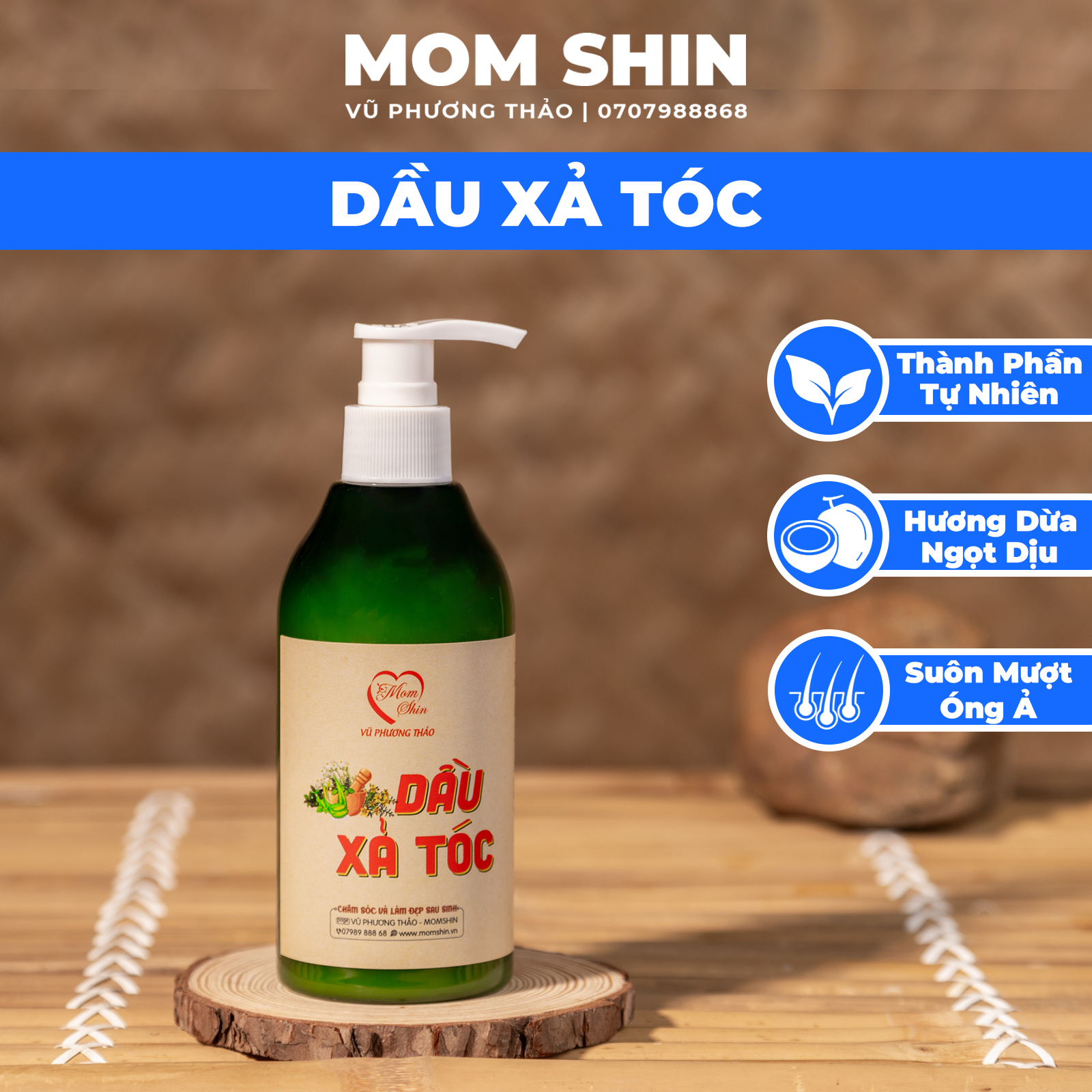 Dầu xả thảo mộc