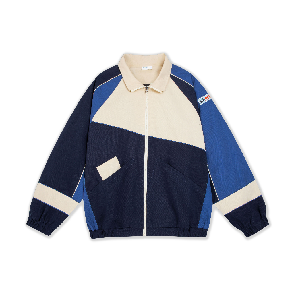 Motosport Jacket Kaki Cotton - Áo Khoác Racing Kaki Cotton RvR