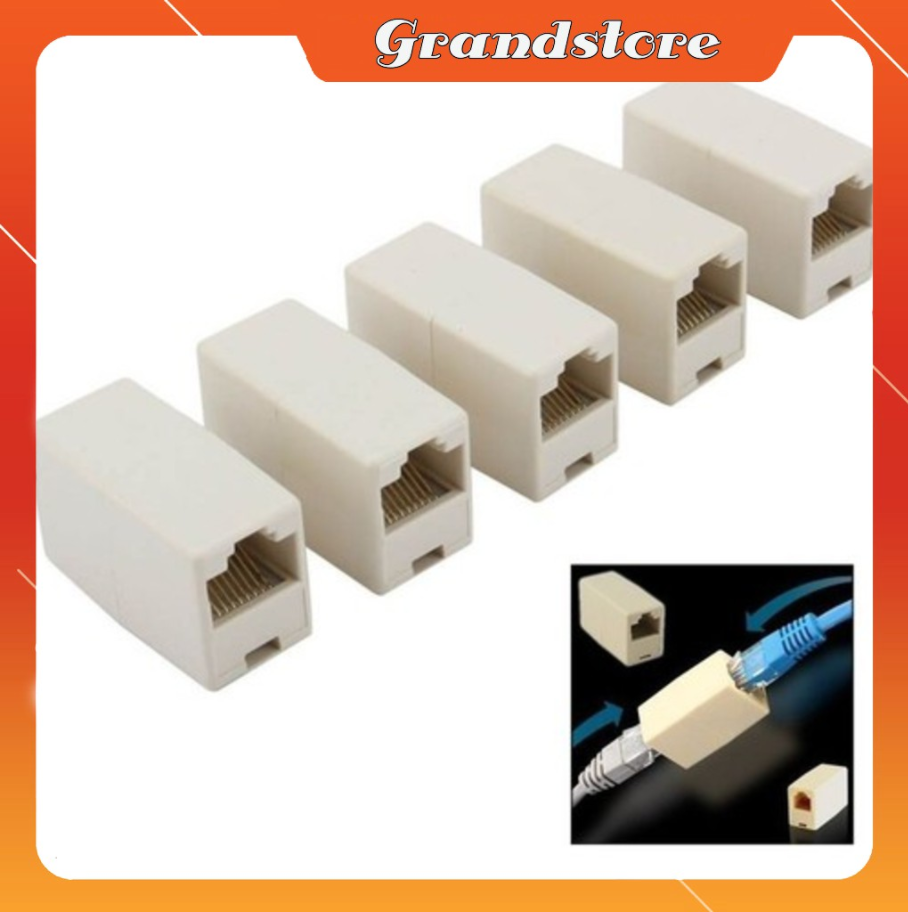 Đầu nối dây cáp mạng RJ-45 - Hạt Jack nối dây mạng lan