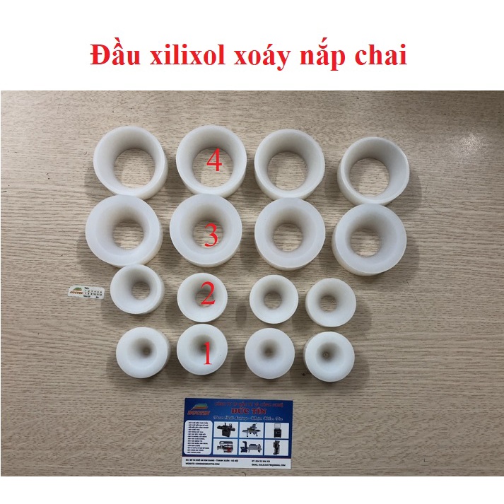 Đầu xilicol máy xoáy nắp chai cầm tay os 600, ddx450