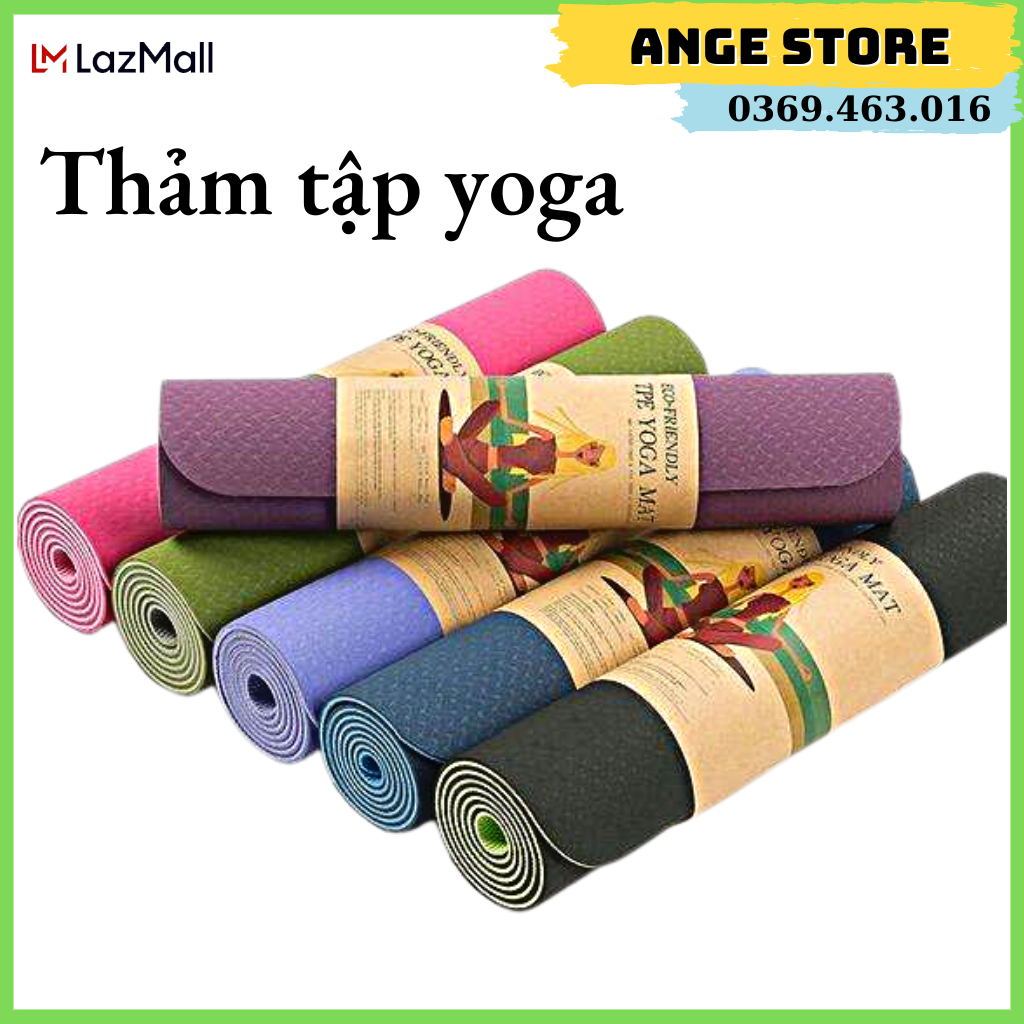 Thảm Yoga Tốt, Thảm Tập Gym, Thảm Tập Thể Dục - Thảm tập yoga định tuyến