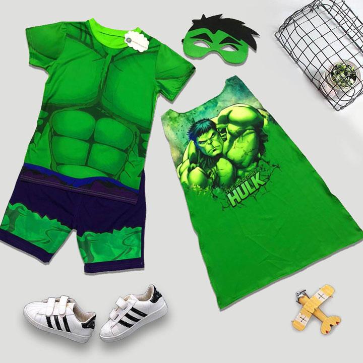 Bộ lửng 3d hulk cơ bắp bé trai lv3