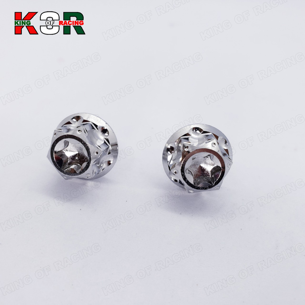 COMBO 2 Ốc chân gương kính chiếu hậu salaya 10li1 Inox 304 răng thuận, gắn trái phải dòng xe honda, KING OF RACING