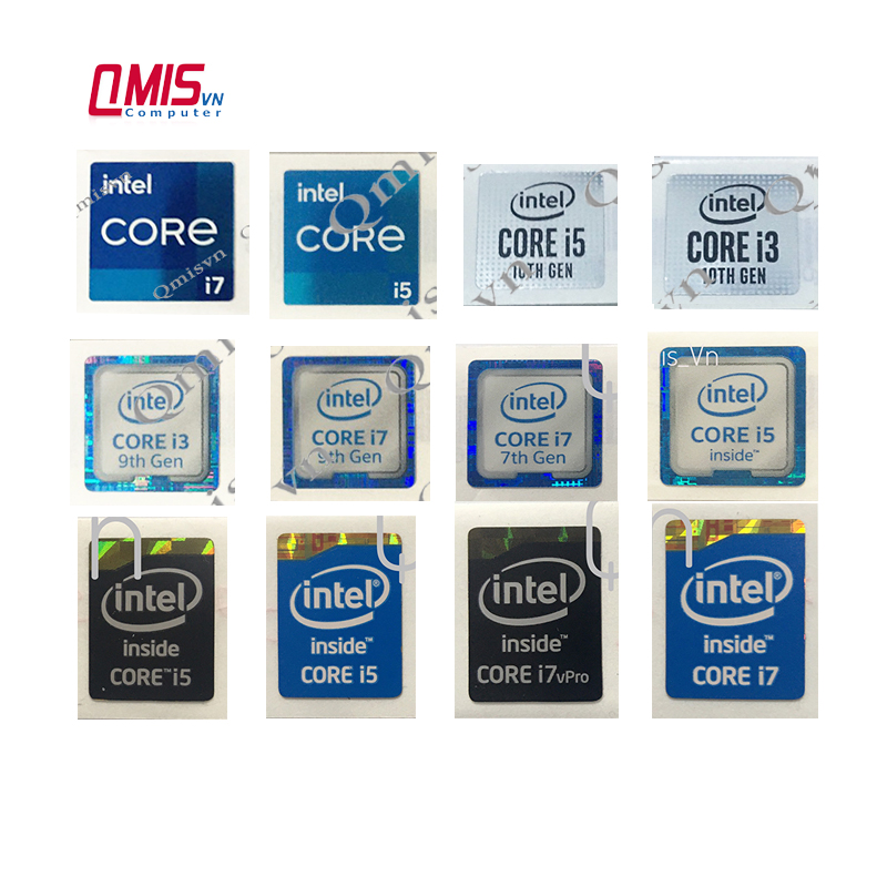 01 TEM LOGO INTEL CORE I3 I5 I7 I9 GEN2 GEN 3 GEN 4 GEN5 GEN 6 GEN 7 GEN 8 GEN 9 GEN 10 GEN 11 GEN 1