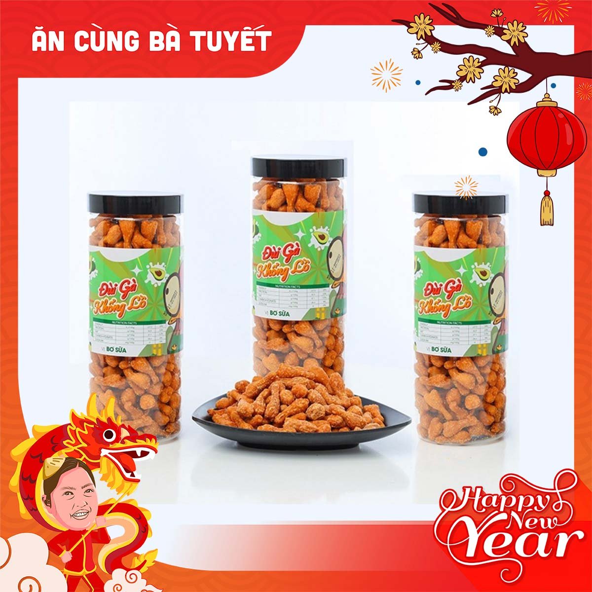 Combo x3 Đùi Gà Bơ Sữa Khổng Lồ - CHẤT LƯỢNG ĐẶC BIỆT của bà Tuyết