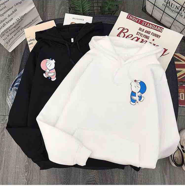 [HCM][mua 1 tặng 1 phần quà] Áo Hoodie doremon nỉ bông cao cấp giá rẻ có bigsize ngoại cỡ form ullzzang kèm hình thật