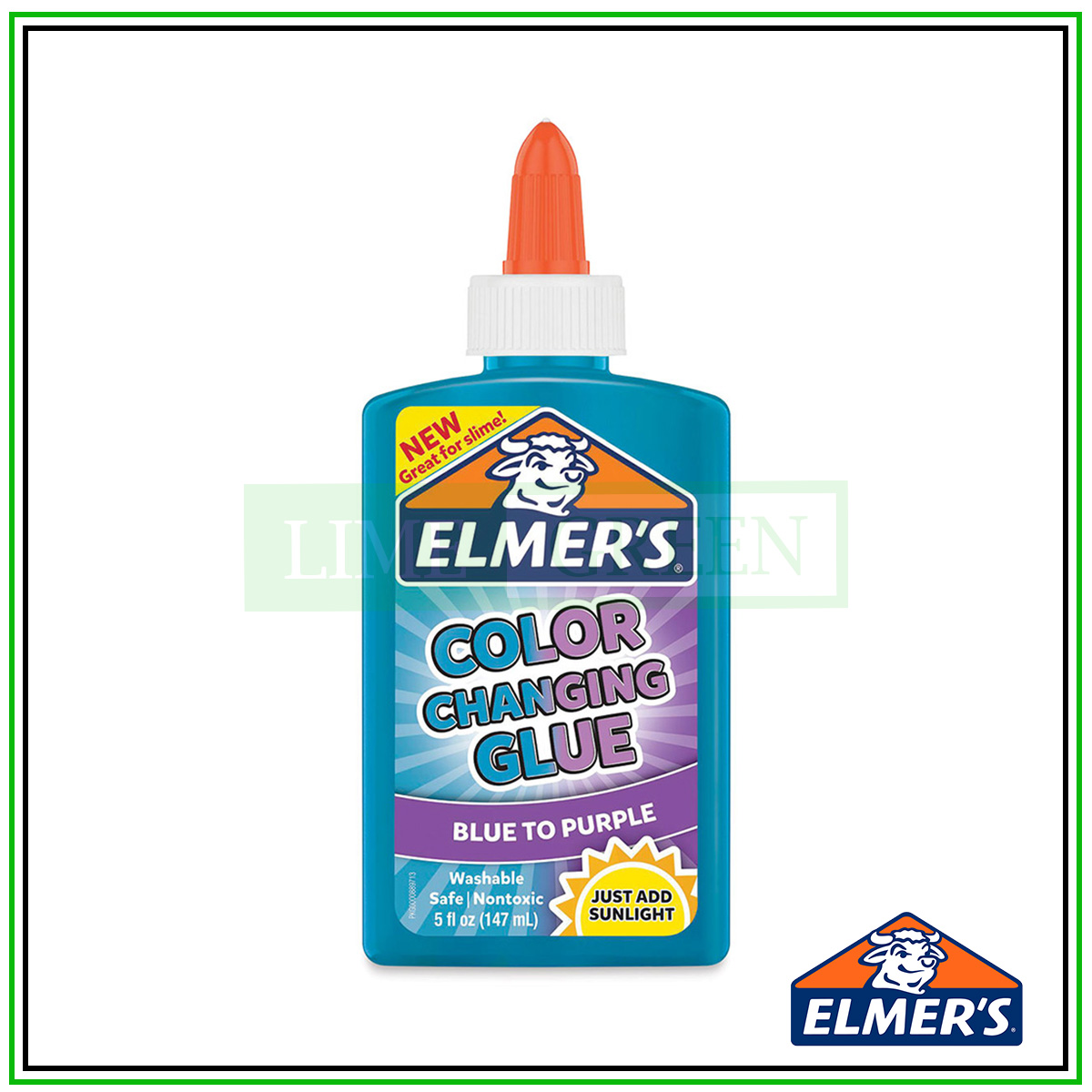 Keo dán đổi màu Elmer's Color Changing Glue 147ml - Xanh dương