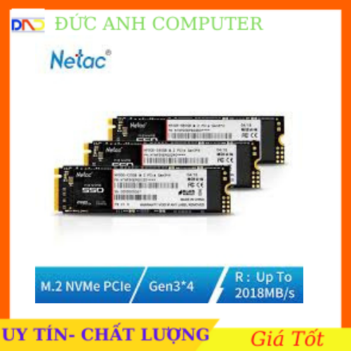 SSD M2 Nvme Netac 128Gb/ 256Gb N930E Pro bảo hành 3 năm- Chình Hãng 100%- Full box- Tặng Vít và ốc
