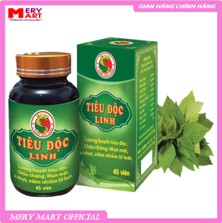 Tiêu Độc Linh chống dị ứng giải độc, chống viêm, mụn nhọt - Hàng Chính Hãng