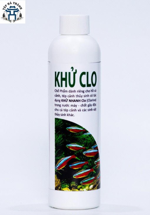 [Hoàn Tiền 10%] Dung Dịch Khử Clo Nước Máy Cho Hồ Cá Cảnh, Bể Thủy Sinh 230ml
