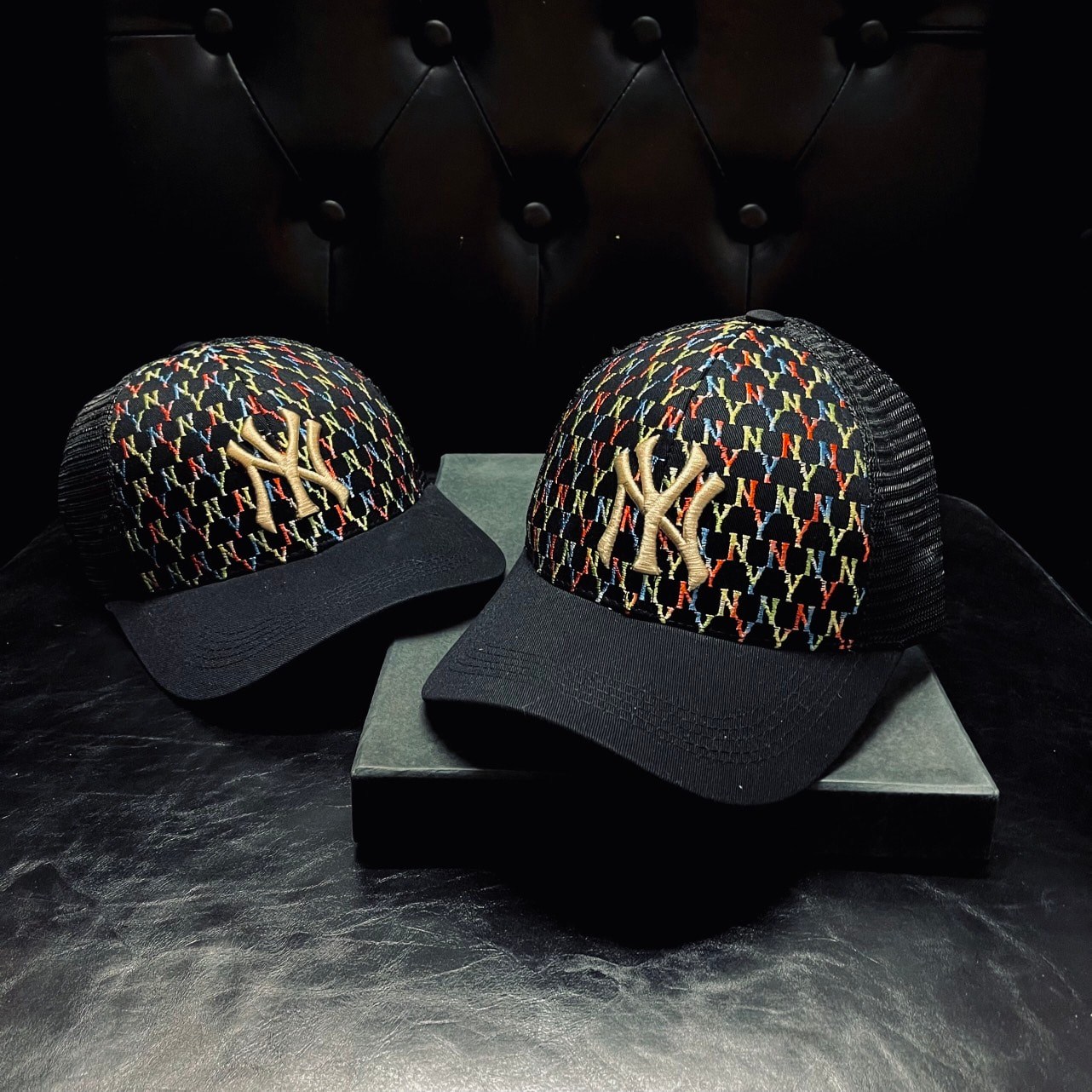 Nón kết, mũ lưỡi trai nam nữ NY MLB  vải đẹp thời trang cá tính chuẩn phong cách (Ảnh thật)_ST06