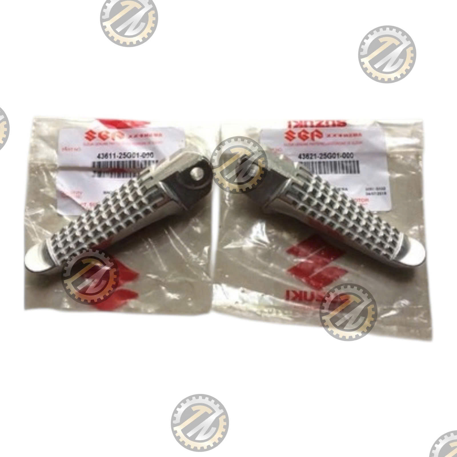 Cục nhôm gác chân sau xe Satria FI, Raider FI, Raider Xăng Cơ, Raider 2006 K6, Raider 2009 K9
