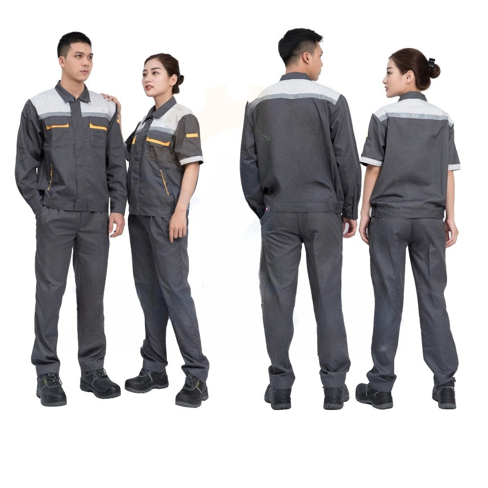 Hàng Chuẩn Bảo Hộ - Quần Áo Bảo Hộ Lao Động, Quần Áo Đồng Phục Vải Kaki Pang rim Hàn Quốc, hàng đủ sai, Hàng cam kết chất Lượng không sù Lông, không Phai mầu, hàng có hỗ trơ in Logo với sô lượng trên 10 B