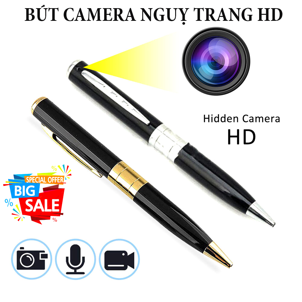 But Camera, Máy Quay Phim Chuyên Nghiệp, Hình Chiếc Bút, Camera Thông Minh, Hình Ảnh Rõ Nét, Độ Phân Giải Cao, Ghi Âm Liên Tục Trong 2H, But HD, Vừa Viết Vừa Ghi Lại Âm Thanh, Không Tạp Âm, HÃNG CHÍNH HÃNG