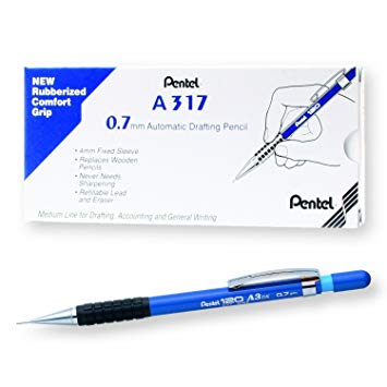 Bút chì kỹ thuật pentel 120 a3 mechanical pencil a317 0.7mm 5.0