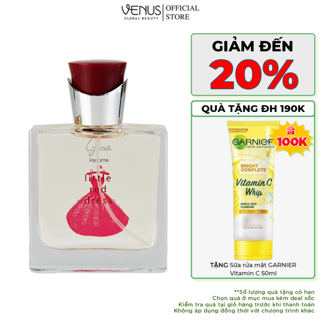 Nước Hoa Nữ Gennie Little Dress hương thơm ngọt ngào, thời thượng 50ml