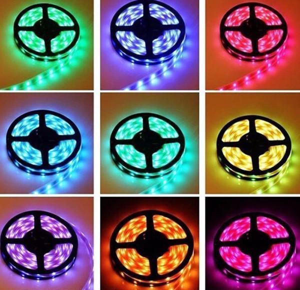 Cuộn led dây dán 5m 5050 silicon 1 màu