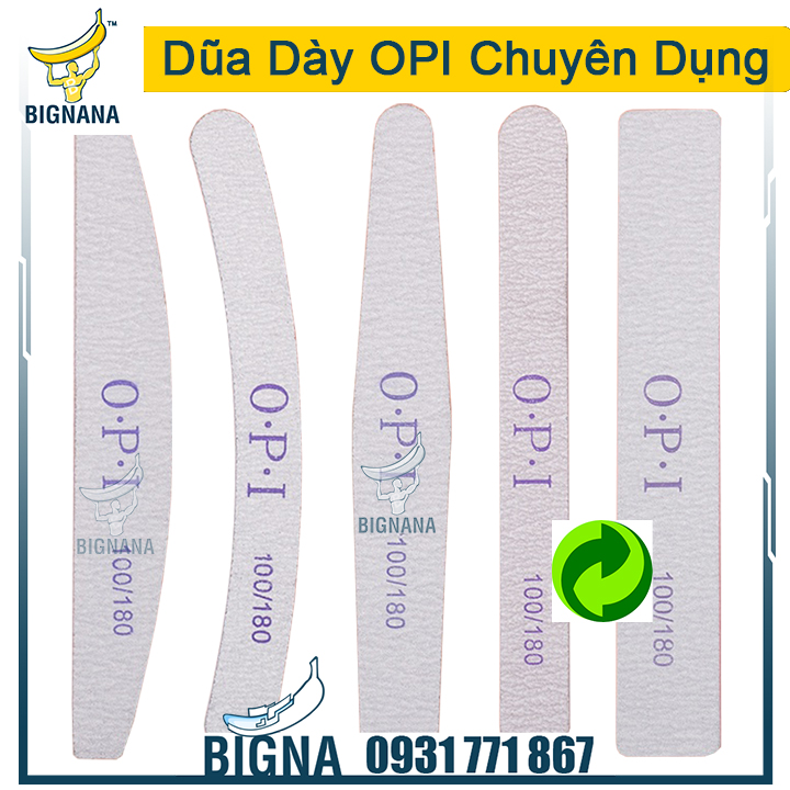 Dũa dày opi chuyên dụng ngành nail, dũa móng opi phá bột cao cấp