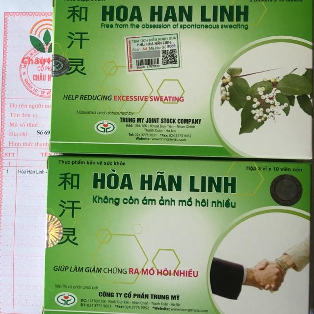Hòa hãn linh ( Hộp 3 vỉ * 10 viên)