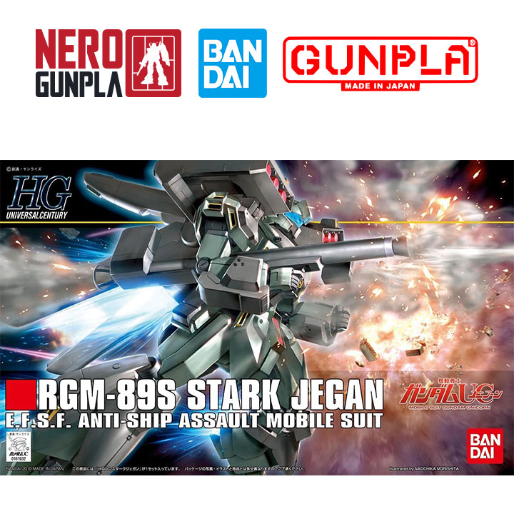 [HCM]Mô Hình Lắp Ráp Bandai Gunpla HG UC 1/144 RGM-89S Stark Jegan