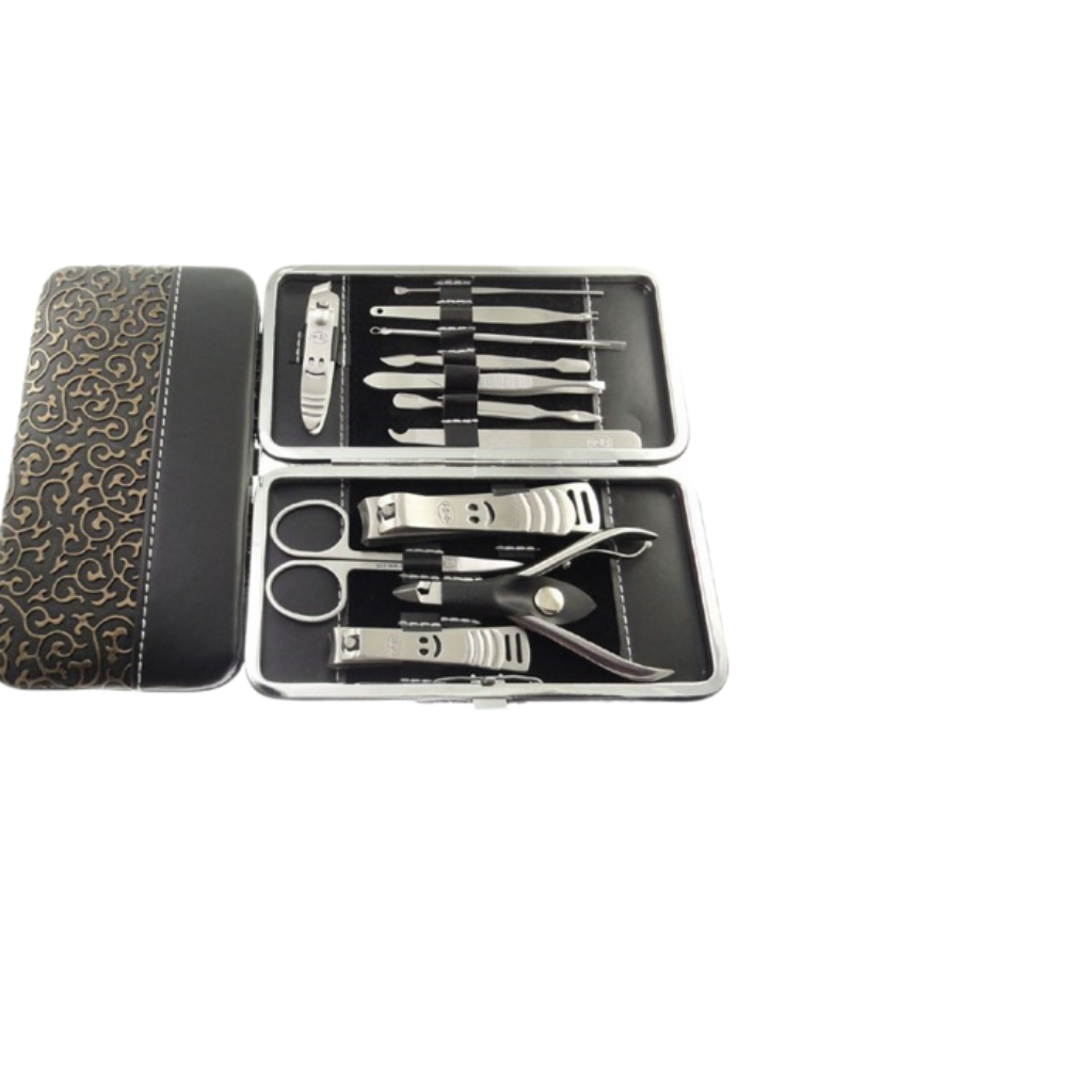 Bộ Kìm Da 12 Món Inox Cao Cấp - Kềm Móng Chân - Phụ Kiện Làm Móng Cao Cấp - phụ kiện làm đẹp - bộ bấm móng tay 12 món tiện dụng - bấm móng tay - kìm cắt móng tay - kềm cắt da - dụng cụ chăm sóc sắc đẹp