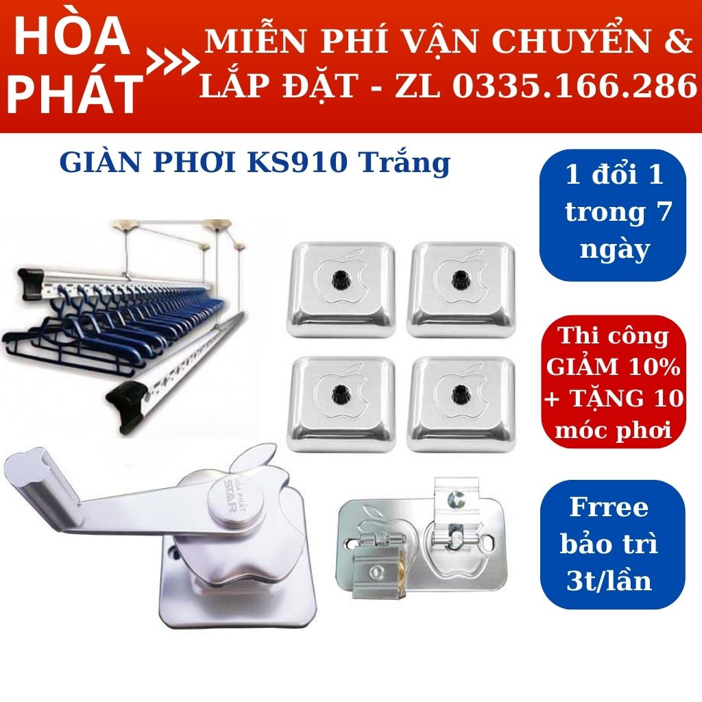 Giàn phơi thông minh ks910 hòa phát star. 𝐌𝐢ễ𝐧 𝐩𝐡í 𝐯ậ𝐧 𝐜𝐡𝐮𝐲ể𝐧 𝐯à 𝐥ắ𝐩 đặ𝐭 𝐭ạ𝐢 𝐧𝐡à. 𝐋𝐢ê𝐧 𝐡ệ 𝐳𝐚𝐥𝐨 𝟎𝟑𝟑𝟓.𝟏𝟔𝟔286