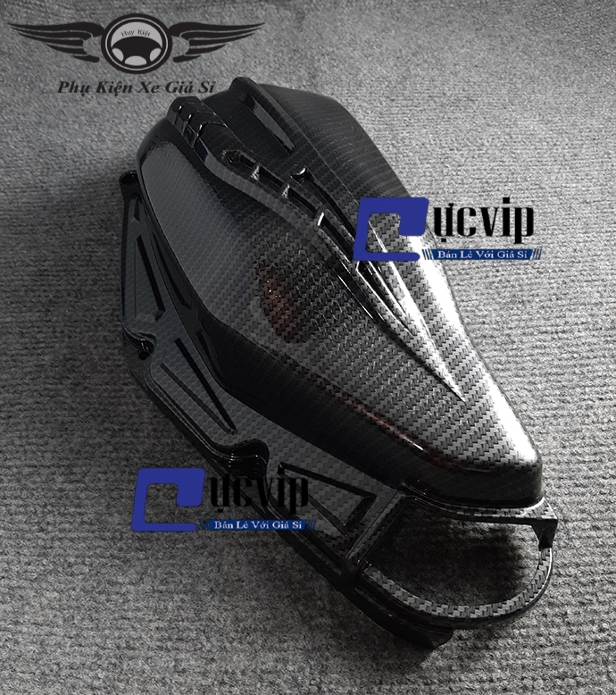 [HCM]Ốp Pô E Carbon Cho AirBlade 2020 (2016 - 2020) Vario 2015 - 2017 Vario 2018 - 2020 (125cc) PCX 2014 - 2017 SH Mode MS2584