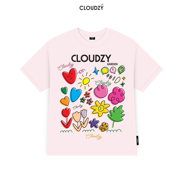 Áo thun baby tee phông trơn cộc tay nữ Cloudzy cổ tròn body vải cotton co giãn BBT GARDEN