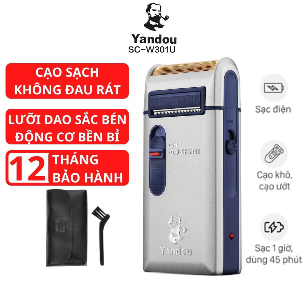 Máy cạo râu yandou sv-w301u - máy cạo khô yandou 301u