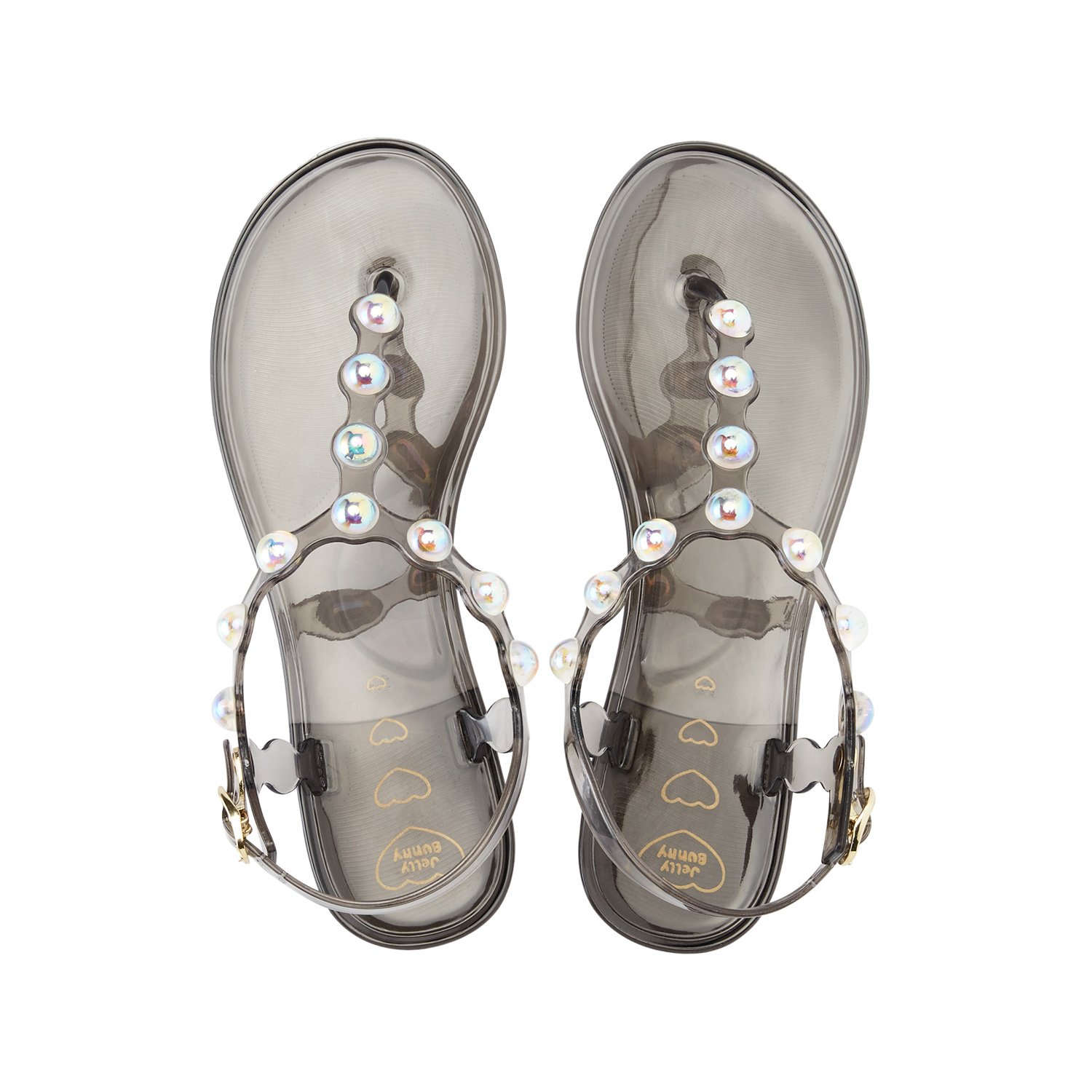Giày sandals nữ jelly bunny shoes : miku mickle b21slii009 blk900