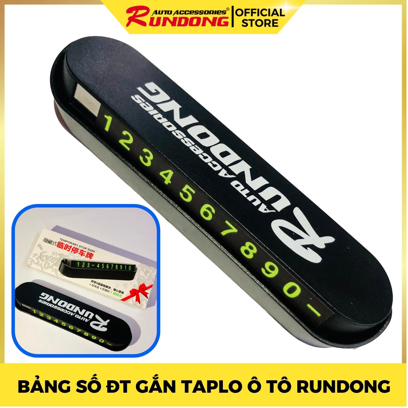 Bảng ghi số điện thoại gắn taplo ô tô cao cấp RUNDONG số bằng nam châm có dạ quang, sử dụng khi ô tô dừng đỗ