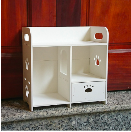 Kệ GỖ đựng mỹ phẩm - KỆ MỸ PHẨM - TỦ MỸ PHẨM 27cm sang trọng - Bảo hành 5 năm -KG27