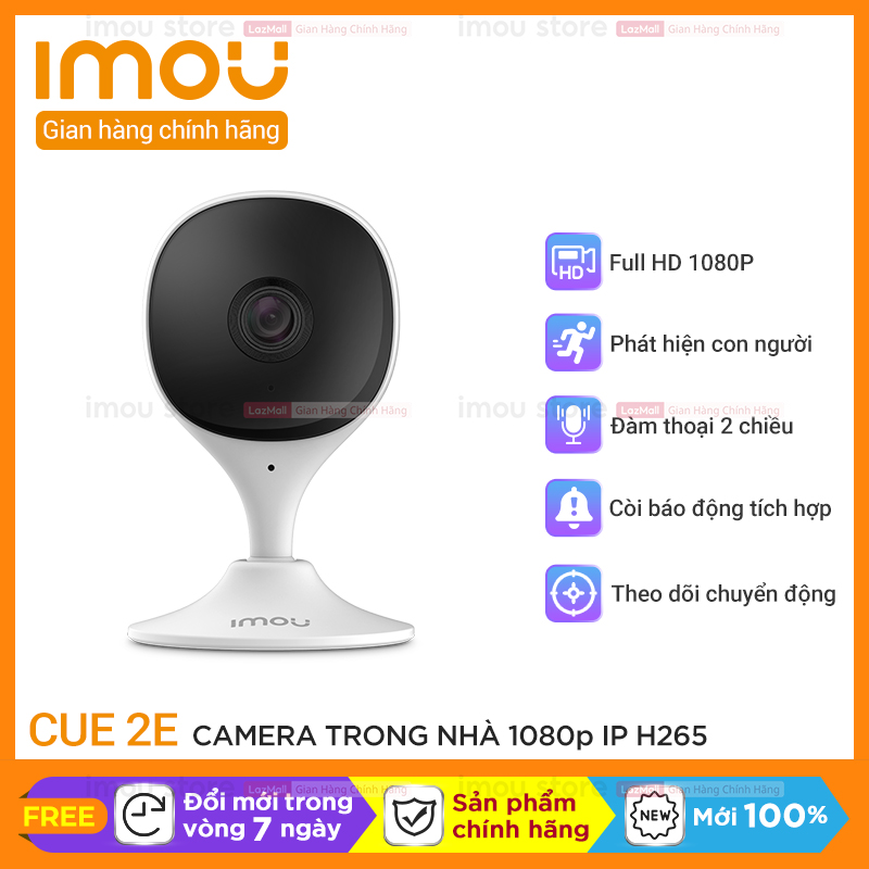 Dahua imou Cue 2E 1080P IP Camera Baby Monitor Camera Human Detection H265 Compact and Smart Camera Indoor camera
