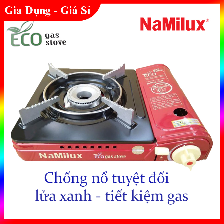 Bếp gas du lịch mini Namilux ECO NA-199PF/1911PF cao cấp ( chống cháy nổ )