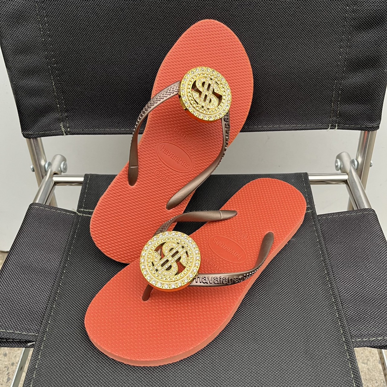 Dép kẹp xỏ ngón haivaianass đế tròn cham đồng tiền nữ 🔥 🔥 🔥 siêu hót - giá siêu yêu💸 💸 💸