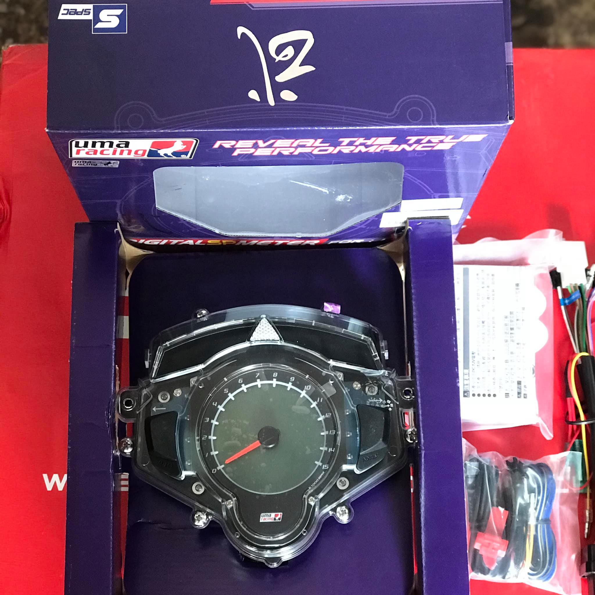 Đồng hồ điện tử Uma Racing gắn Exciter 135 5 số