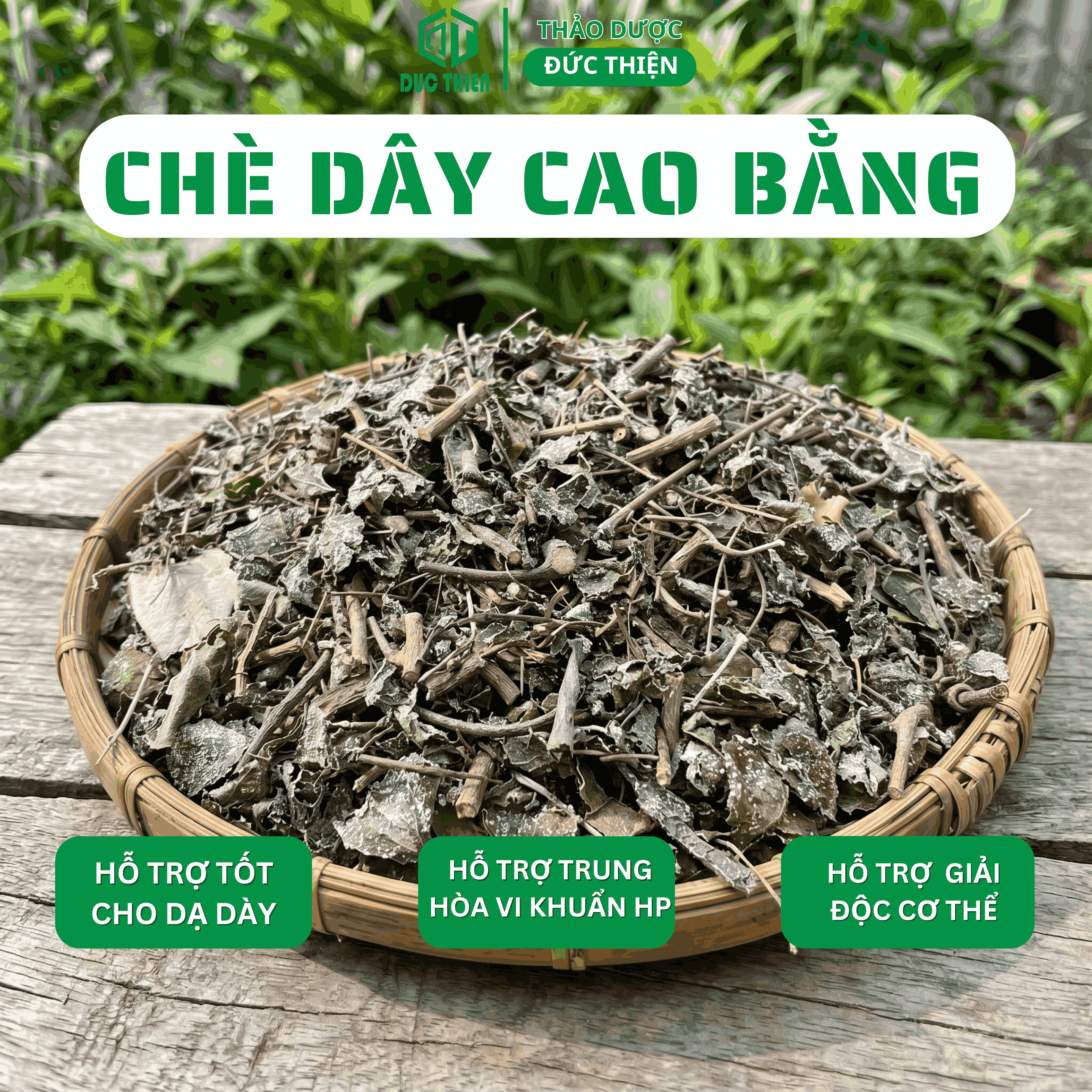 Chè dây cao bằng 1kg hàng tốt loại 1 đức thiện - hỗ trợ dạ dày, đau dạ dày, trào ngược dạ dày