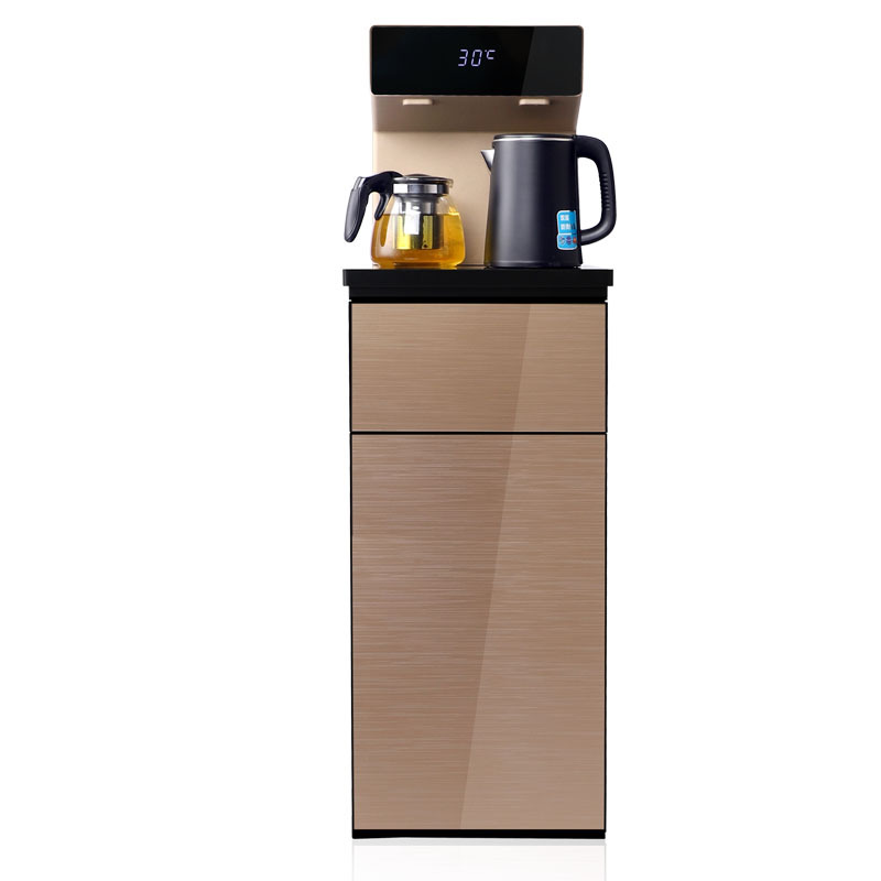 Cây nước nóng lạnh 1350w, tự ngắt khi nước sôi, có điều khiển từ xa, ngăn để cốc, bình trà, ấm siêu tốc