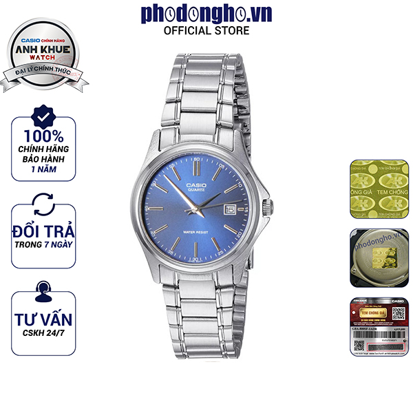 Đồng hồ nữ dây kim loại casio anh khuê ltp-1183a-2adf