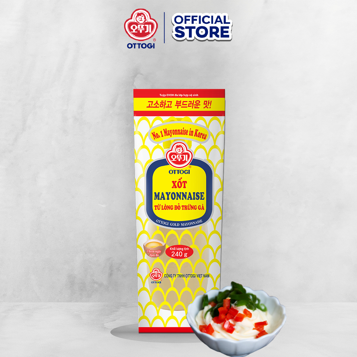 Sốt Mayonnaise Ottogi 240G
